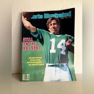 Sports Illustrated Jets Quarterback August 1 1983